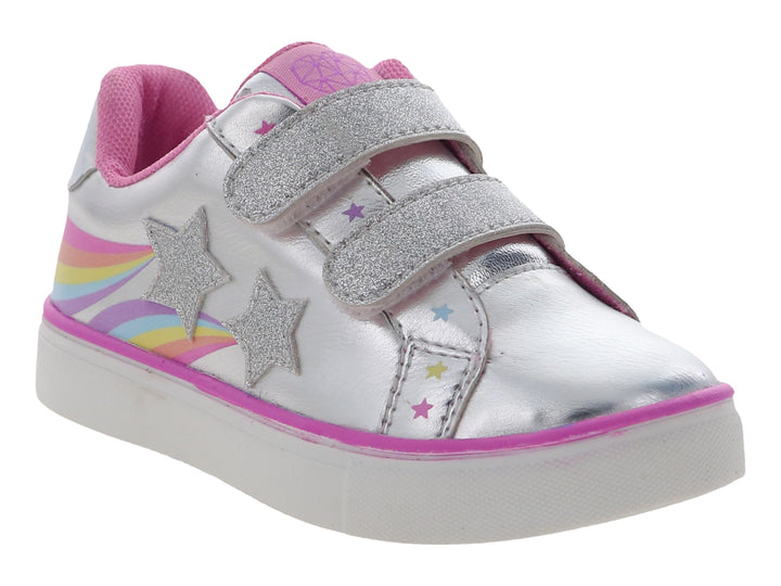 Tenis Tropicana Plata Metálicos para Niña