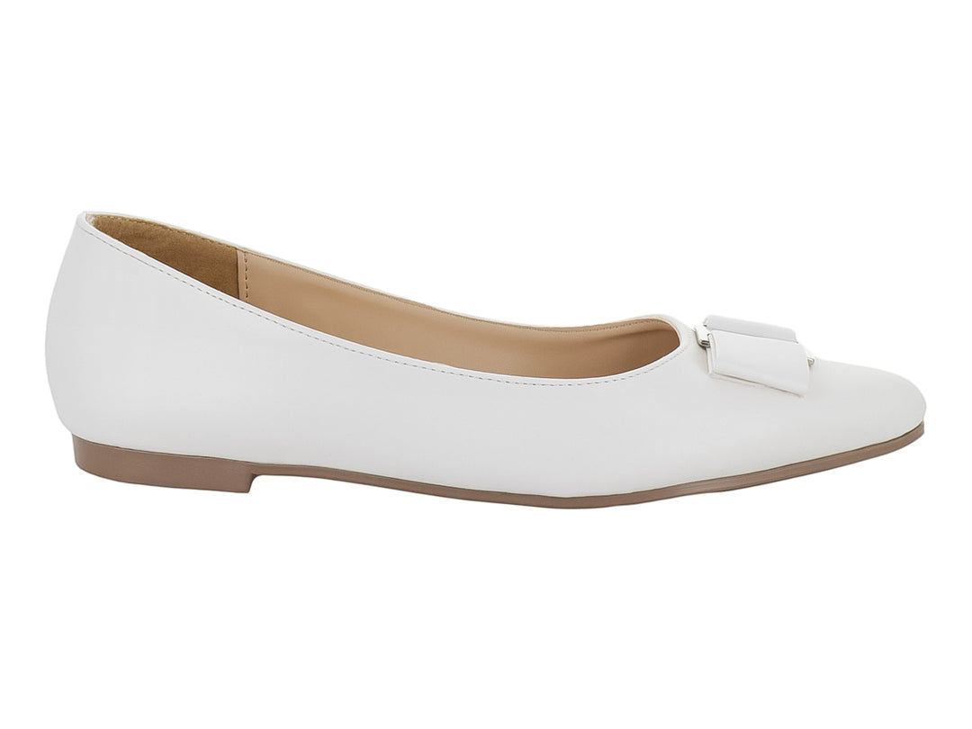 Zapatos Planos Lady Paulina Color Blanco para Mujer