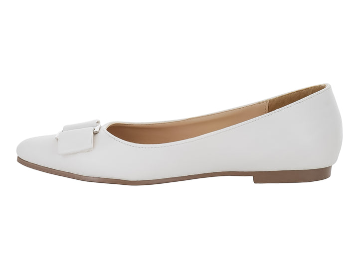 Zapatos Planos Lady Paulina Color Blanco para Mujer