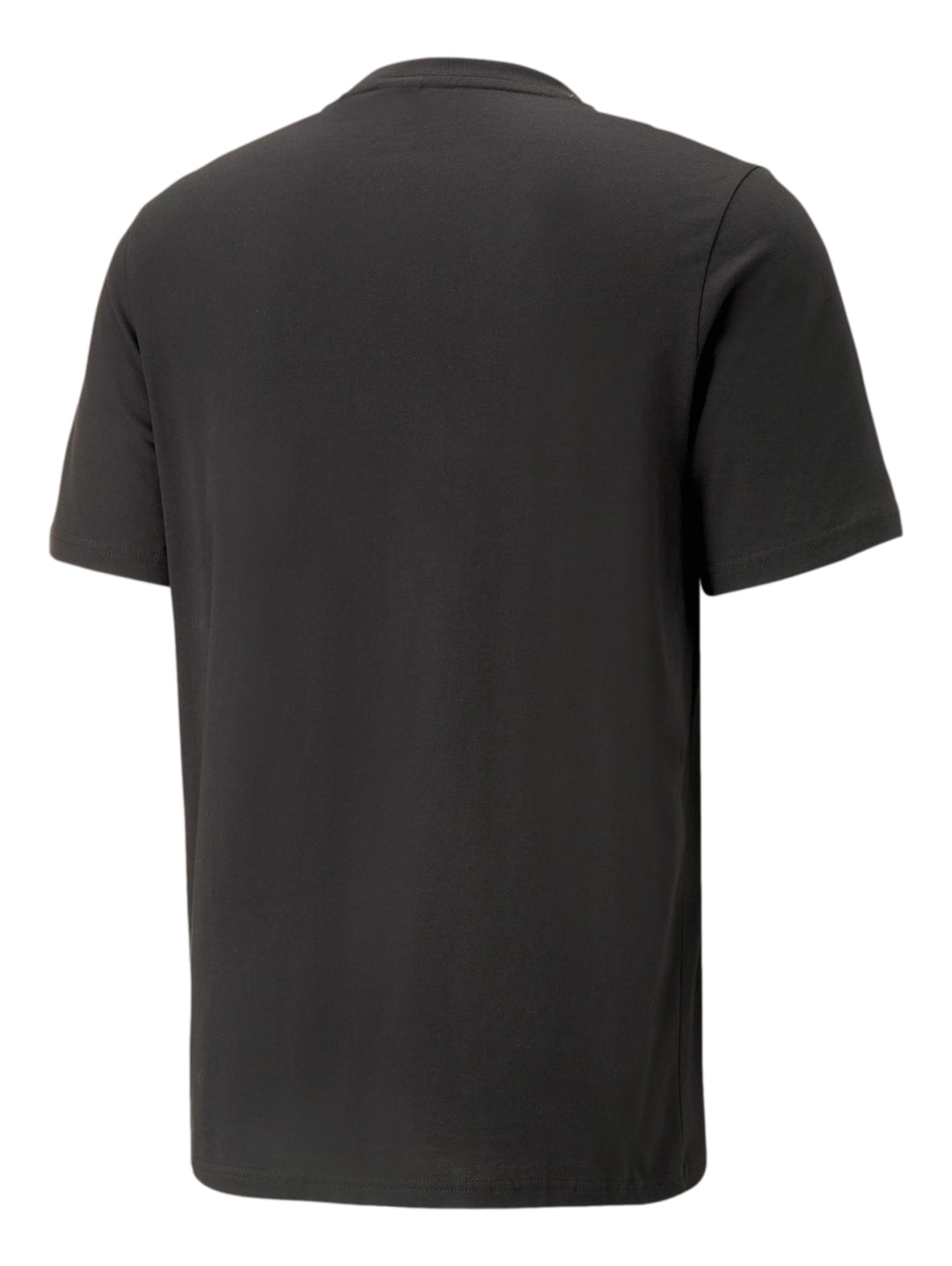 Camiseta deportiva PUMA color negro con el escudo amarillo de Ferrari en el pecho.