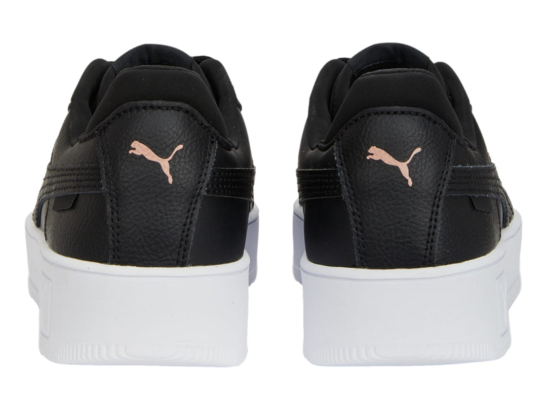 Tenis PUMA Carina Street Negros y Oro Rosa para Mujer