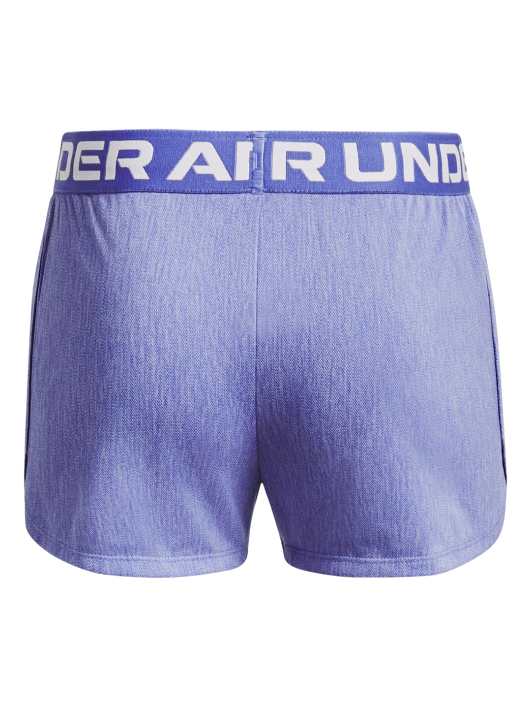 Pantalones cortos deportivos Under Armour en color azul con cintura elástica y cordón.