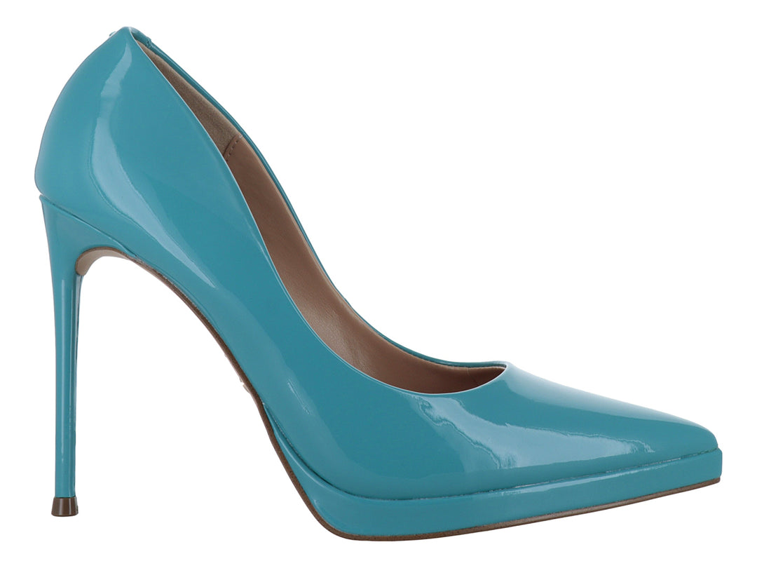 Zapatillas de Tacón Steve Madden Teal Pat para Mujer