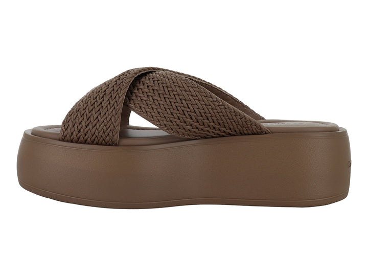 Sandalias Plataforma Calvin Klein Color Khaki para Mujer