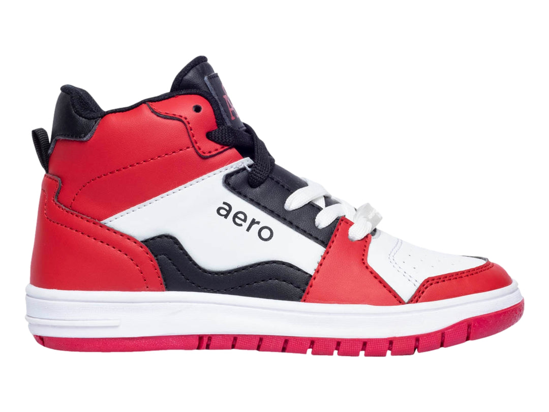Tenis Aeropostale Negro y Rojo para Nino