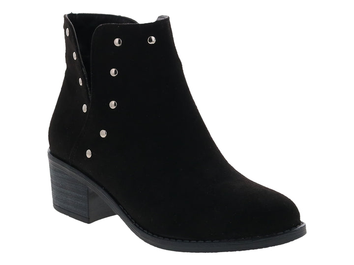 Botines Tropicana Negros de Gamuza para Niña
