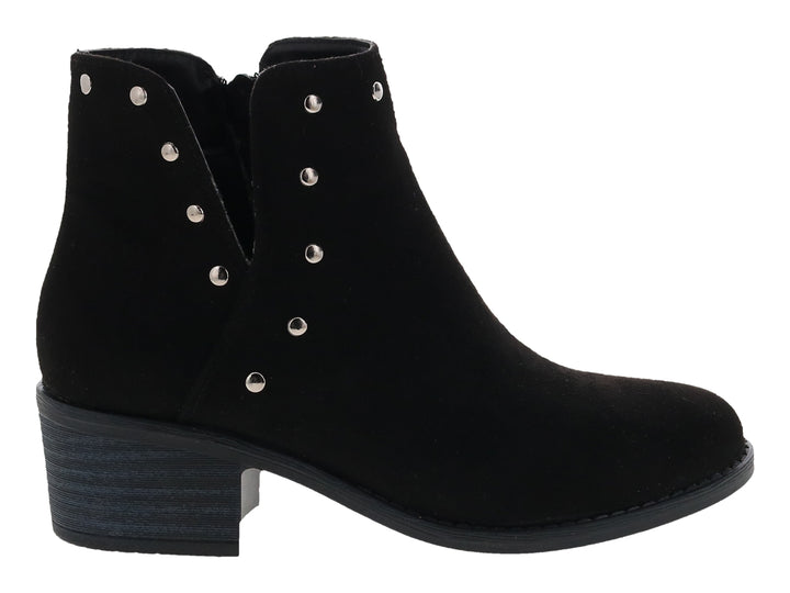 Botines Tropicana Negros de Gamuza para Niña