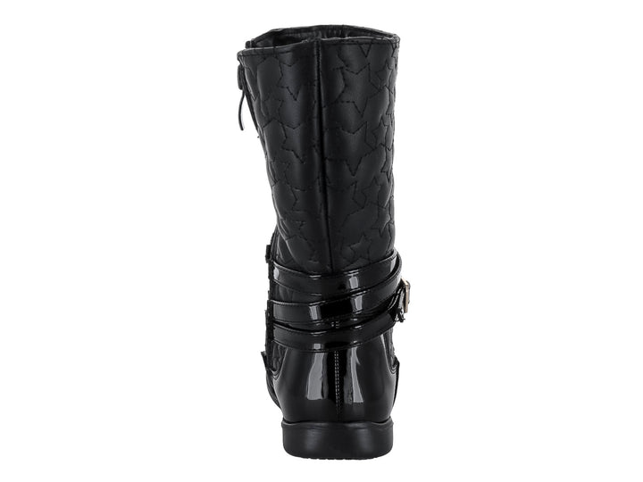 Botas Tropicana de Charol Negro para Nina