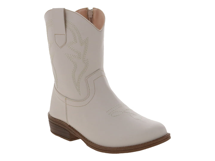 Botas Vaqueras Tropicana Beige Claro para Niña