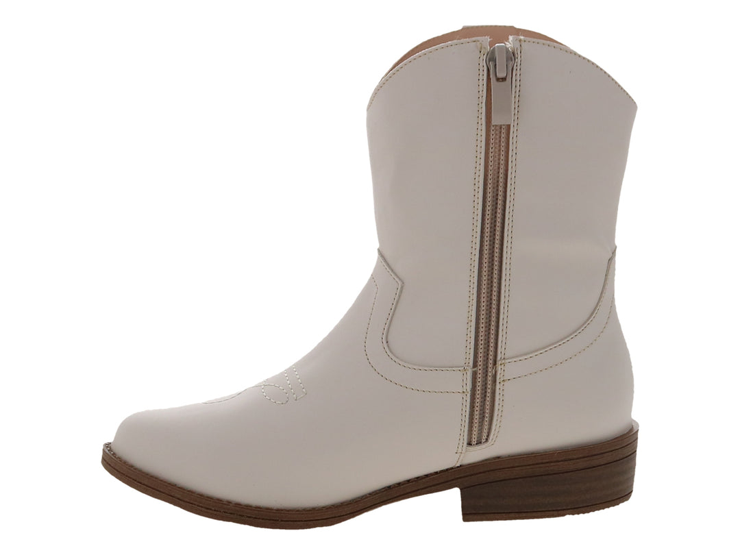 Botas Vaqueras Tropicana Beige Claro para Niña