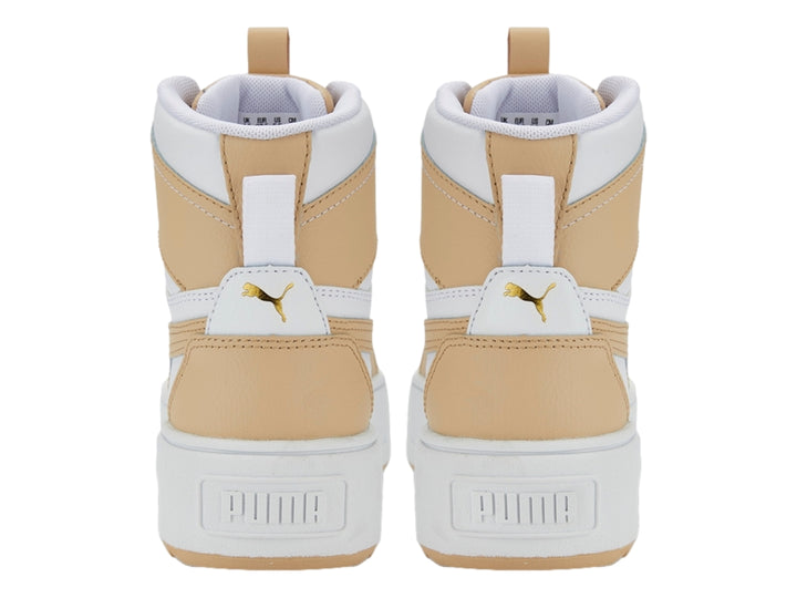Tenis PUMA Karmen Rebelle Mid Blanco y Beige para Mujer