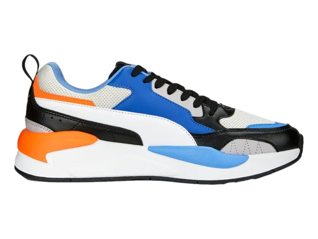Tenis PUMA X-Ray 2 Square Multicolor Negro y Azul