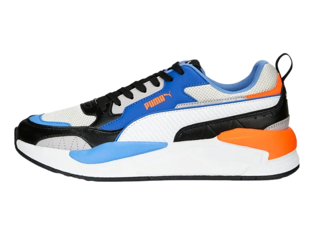 Tenis PUMA X-Ray 2 Square Multicolor Negro y Azul