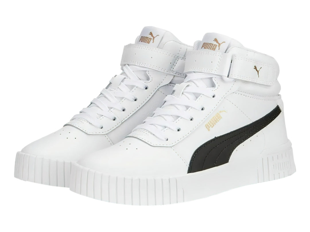 Tenis PUMA Carina 2.0 Mid Blancos para Mujer