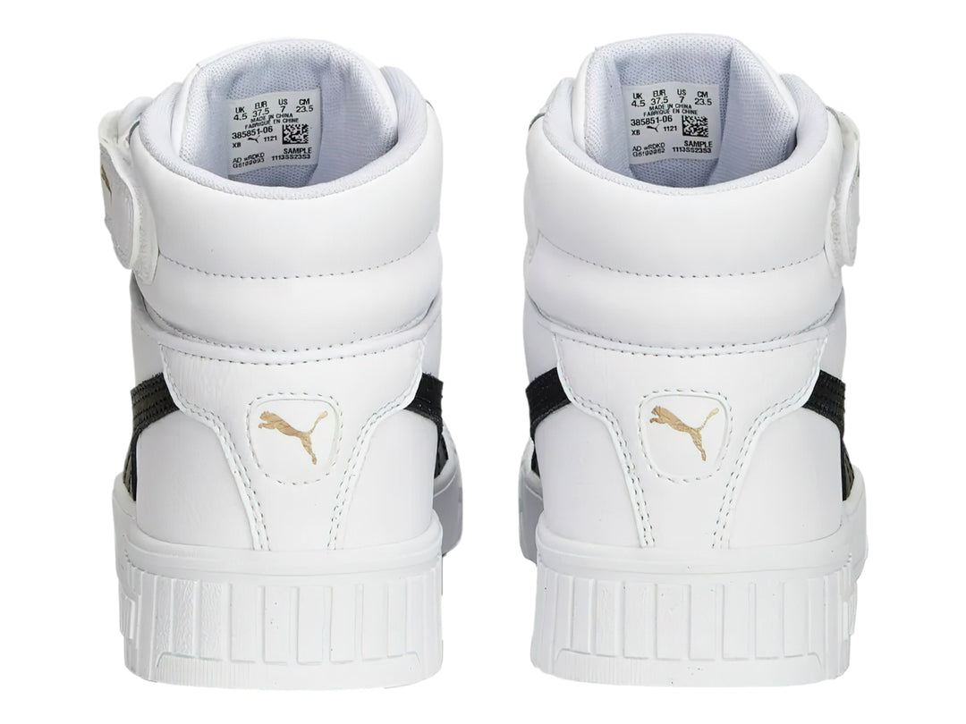 Tenis PUMA Carina 2.0 Mid Blancos para Mujer