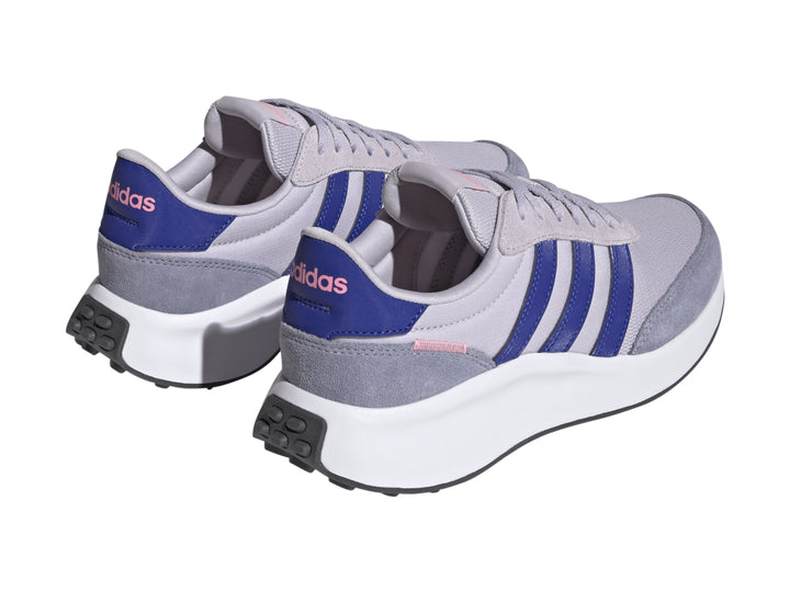 Tenis Adidas Run 70s Multicolor Plata y Azul para Mujer