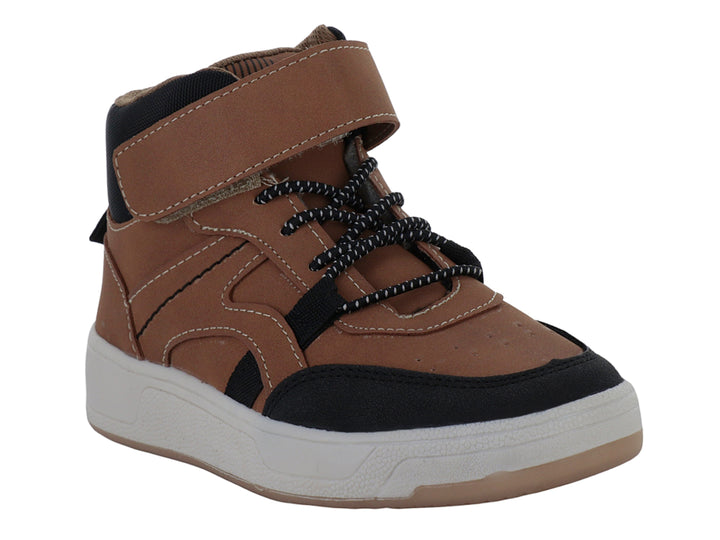 Tenis Botín Roddyck Color Camel para Niño