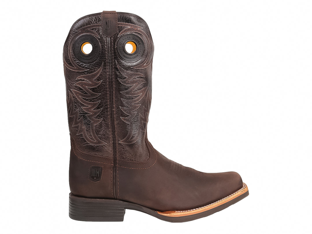 Botas Vaqueras Nokota Horse Color Chocolate para Hombre