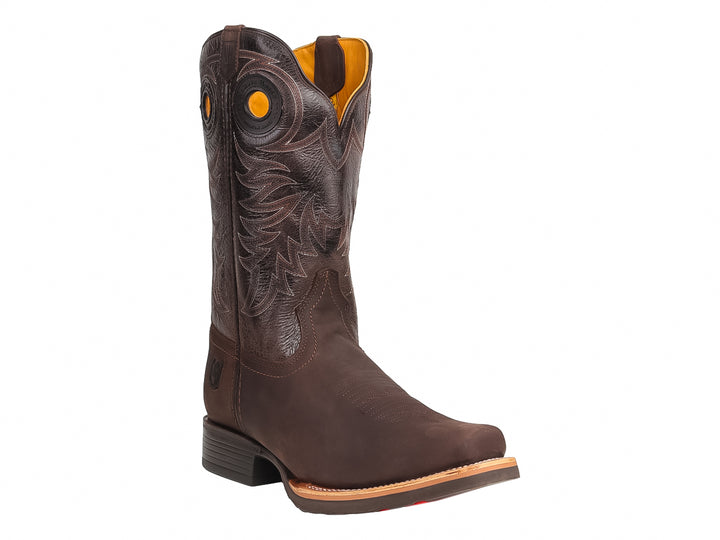 Botas Vaqueras Nokota Horse Color Chocolate para Hombre