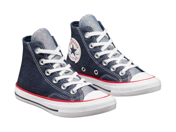 Tenis Converse Chuck 70 Hi Azul Marino para Niño