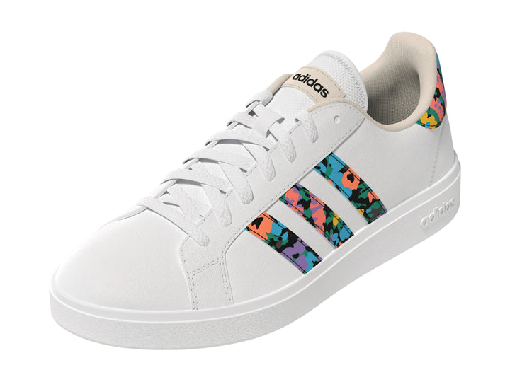 Tenis Adidas Grand Court Base 2.0 Blancos para Mujer