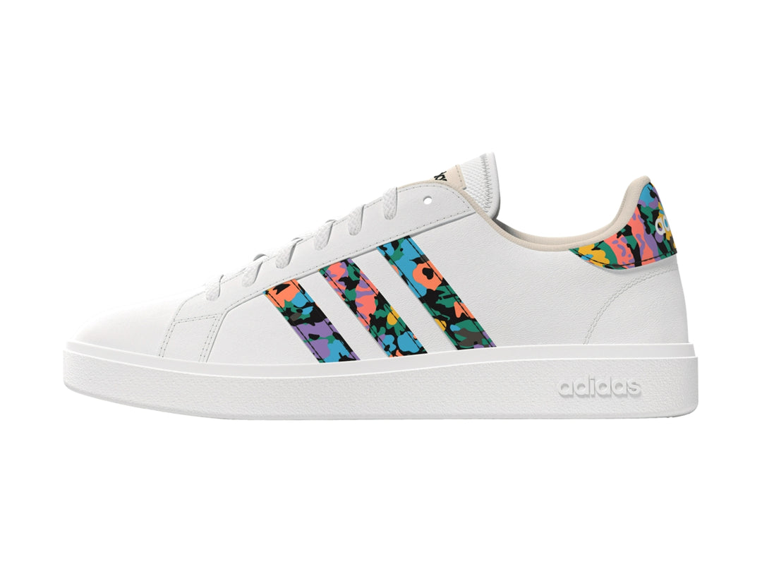 Tenis Adidas Grand Court Base 2.0 Blancos para Mujer