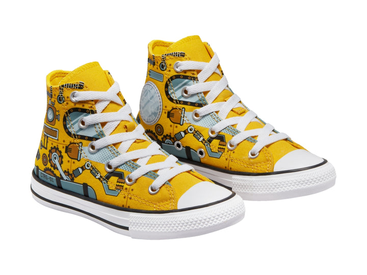 Tenis Converse Chuck Taylor All Star Hi Amarillos para Nino
