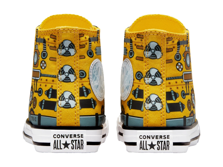 Tenis Converse Chuck Taylor All Star Hi Amarillos para Nino