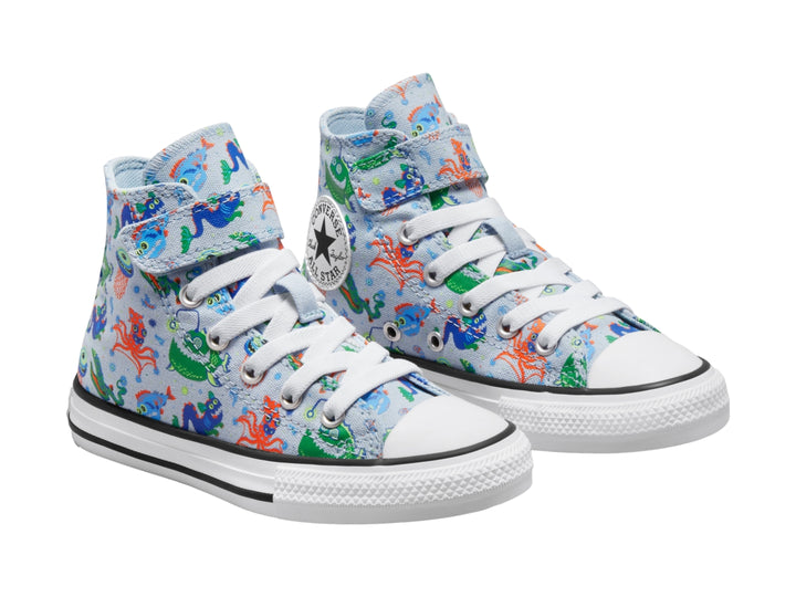 Tenis Converse Chuck Taylor All Star 1V Hi Azul para Niño