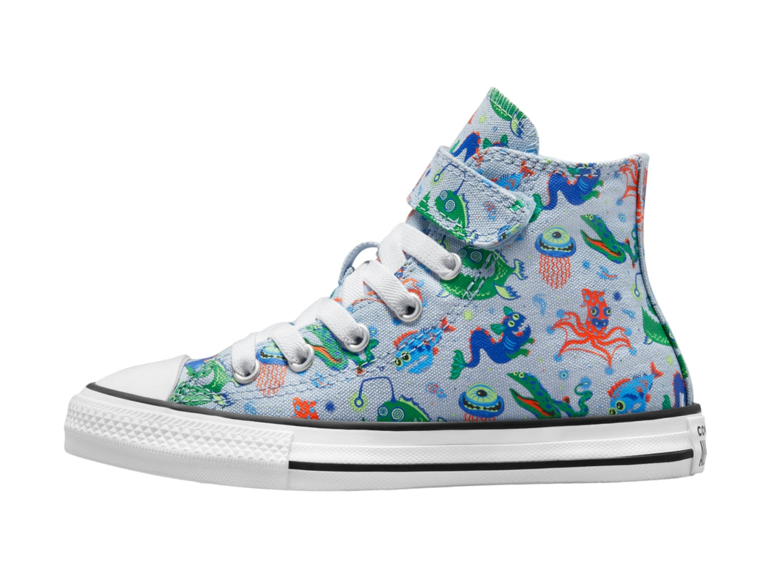 Tenis Converse Chuck Taylor All Star 1V Hi Azul para Niño