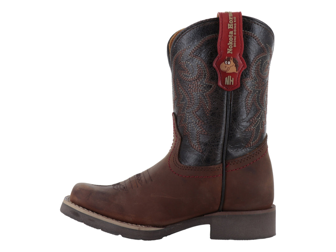 Botas Vaqueras Nokota Horse Color Miel para Nino