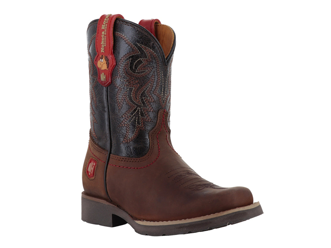 Botas Vaqueras Nokota Horse Color Miel para Nino
