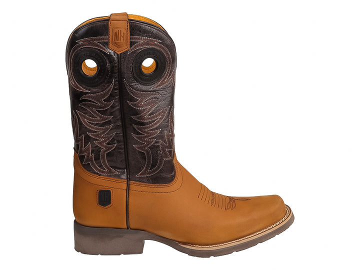 Botas Vaqueras Nokota Horse Color Crazy Miel para Nino