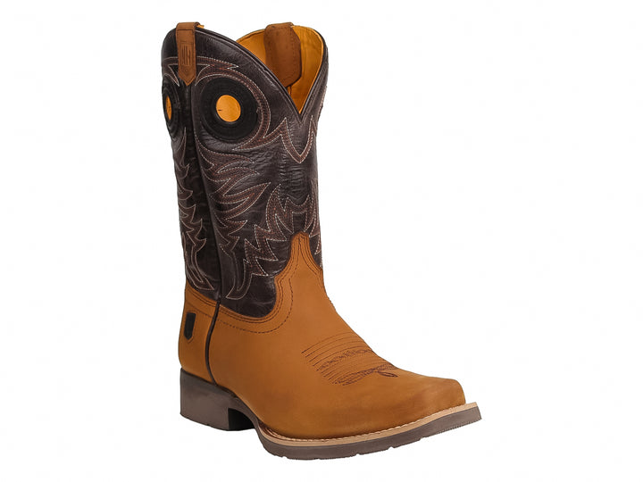Botas Vaqueras Nokota Horse Color Crazy Miel para Nino