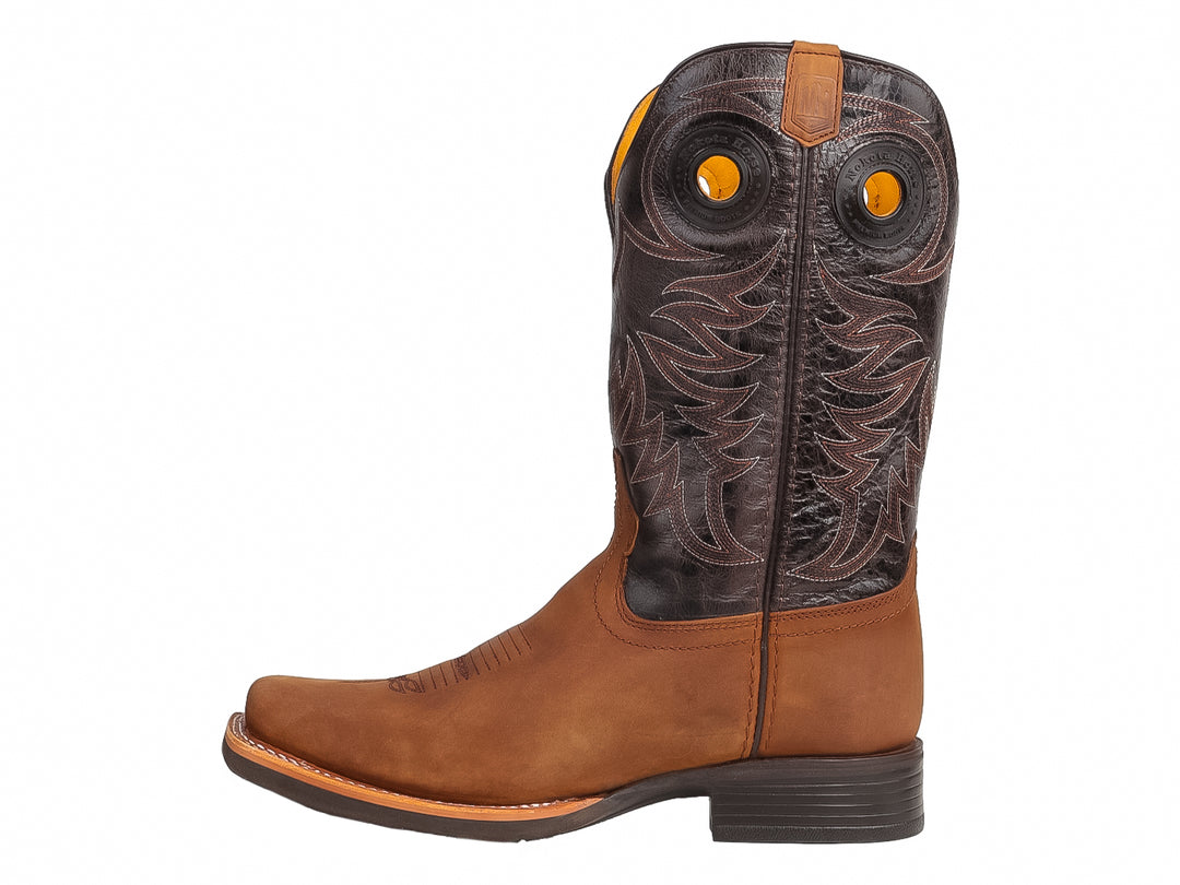 Botas Vaqueras Nokota Horse Color Chocolate para Nino