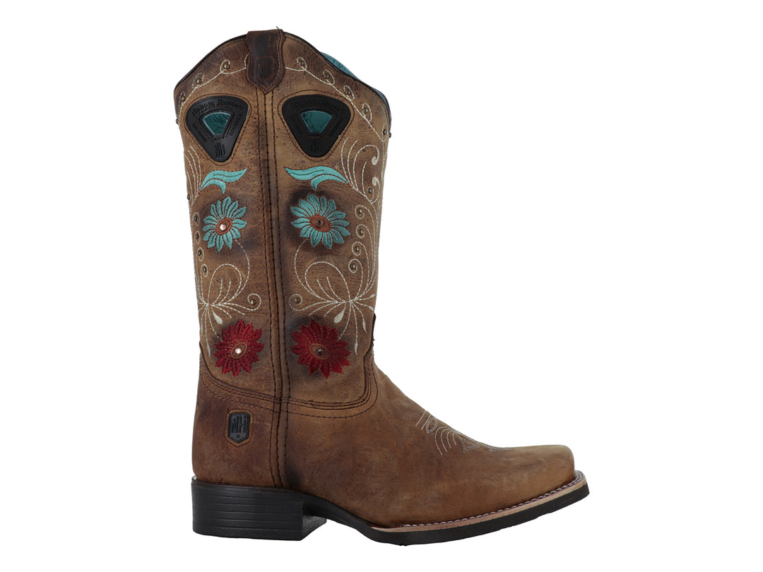 Botas Vaqueras Nokota Horse Color Arena para Mujer