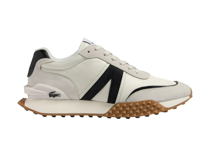Tenis Lacoste L-Spin Deluxe Blancos y Negros para Hombre