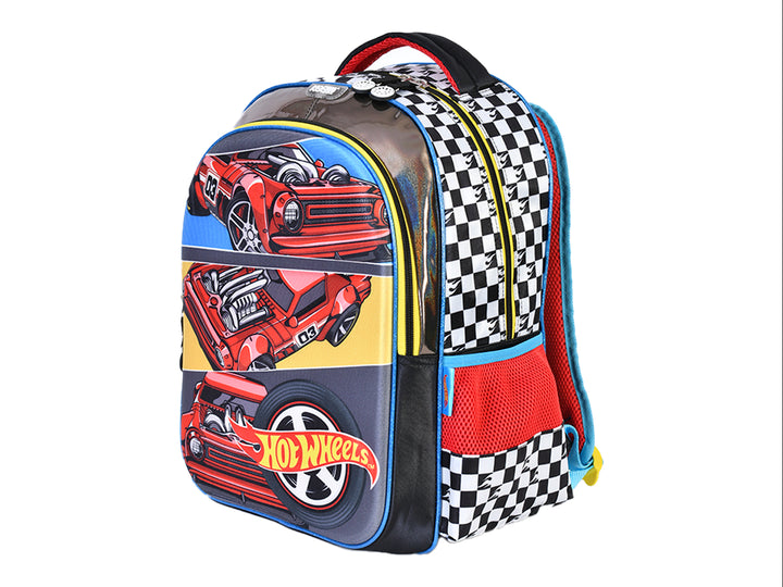 Mochila Escolar Yadatex Hot Wheels Multicolor para Niño