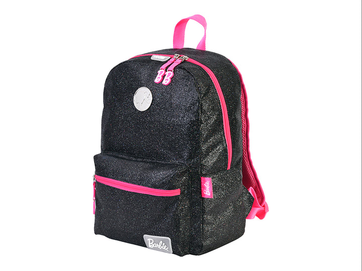 Mochila Yadatex Barbie Negro y Rosa para Niña