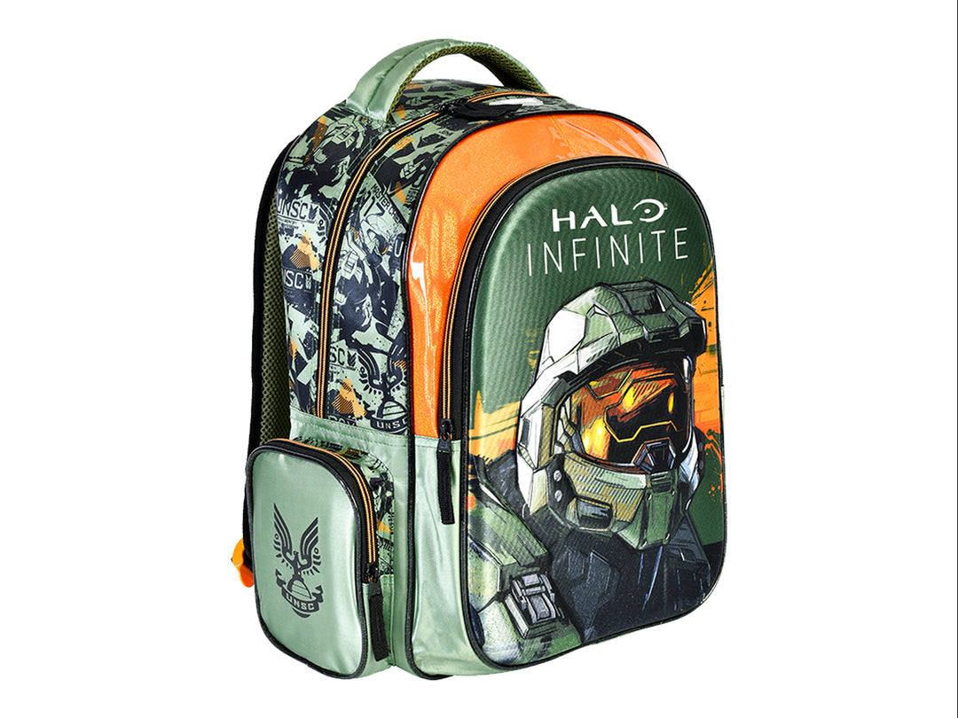 Mochila Yadatex Halo Verde y Naranja para Niño