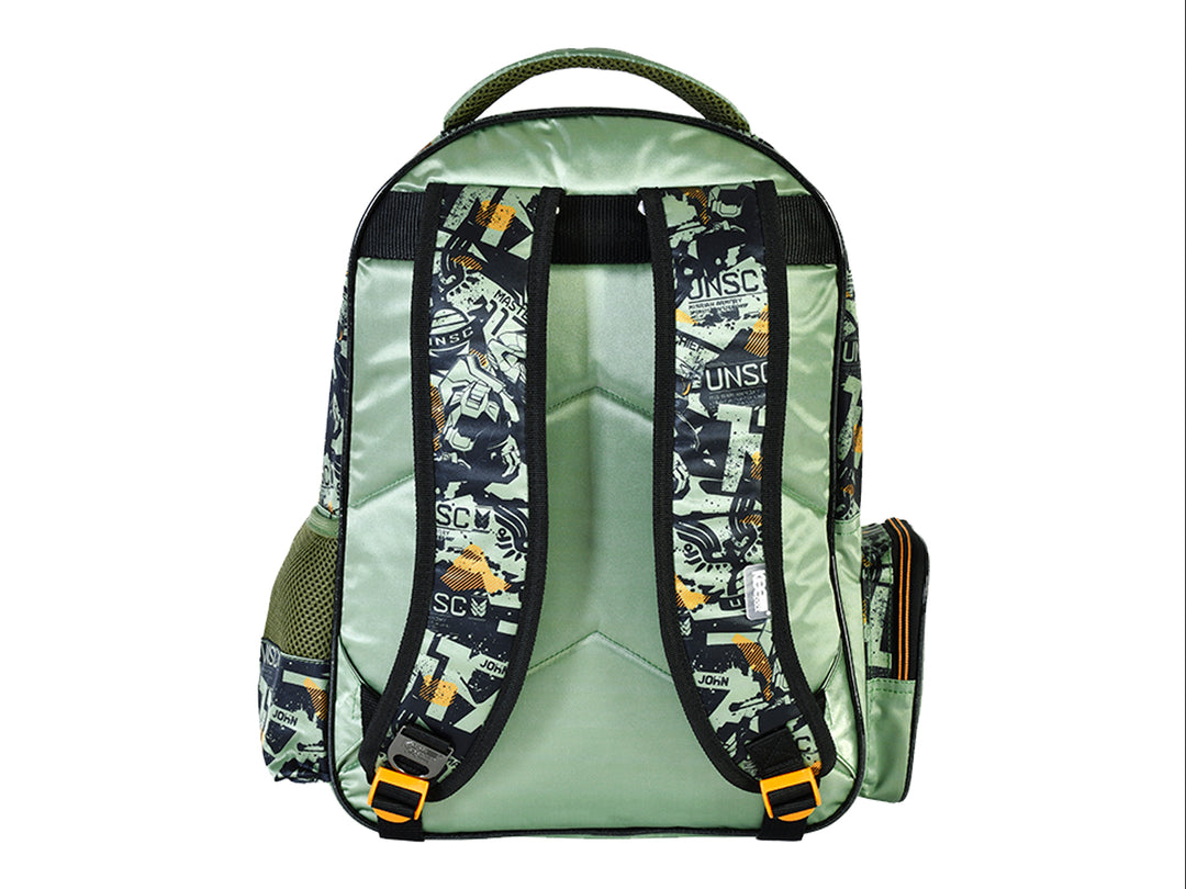 Mochila Yadatex Halo Verde y Naranja para Niño