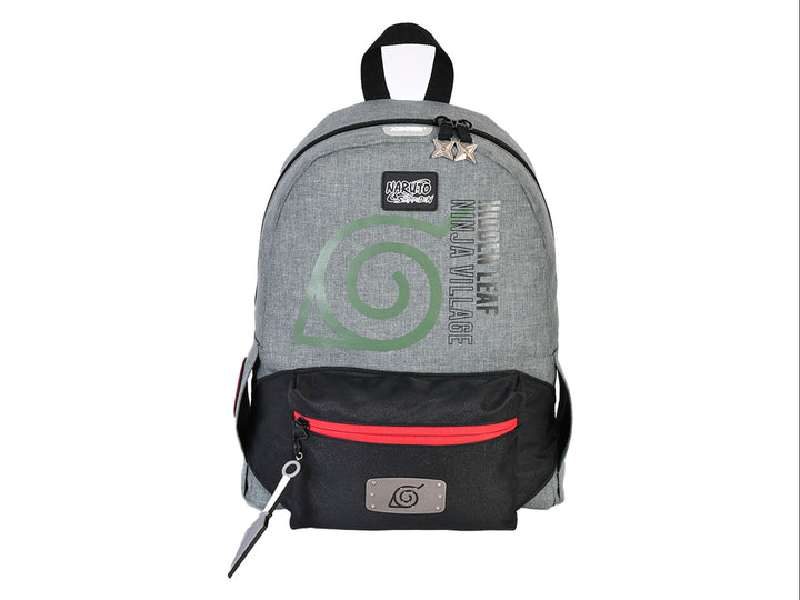 Mochila Escolar Yadatex Naruto Shippuden Verde para Nino