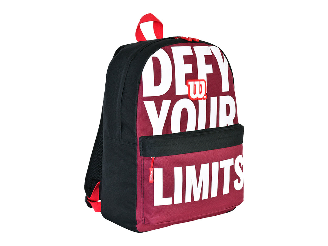 Mochila Yadatex Wilson Gris y Rojo para Nina