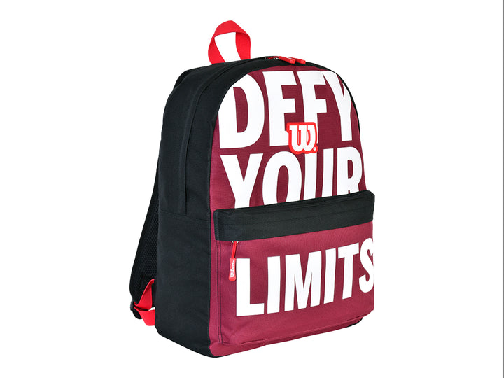 Mochila Yadatex Wilson Gris y Rojo para Nina