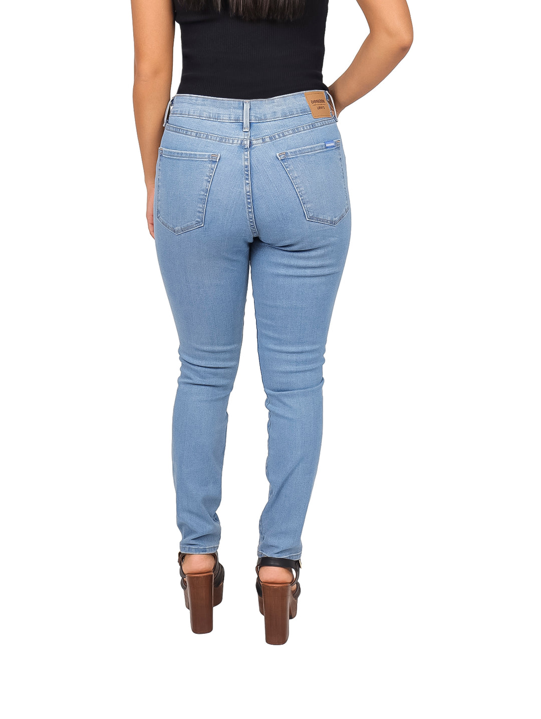 Jeans Denizen Skinny Azul para Mujer