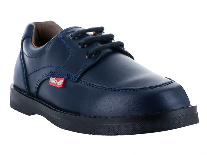 Zapatos RILO Marino de Cuero Napa para Niño