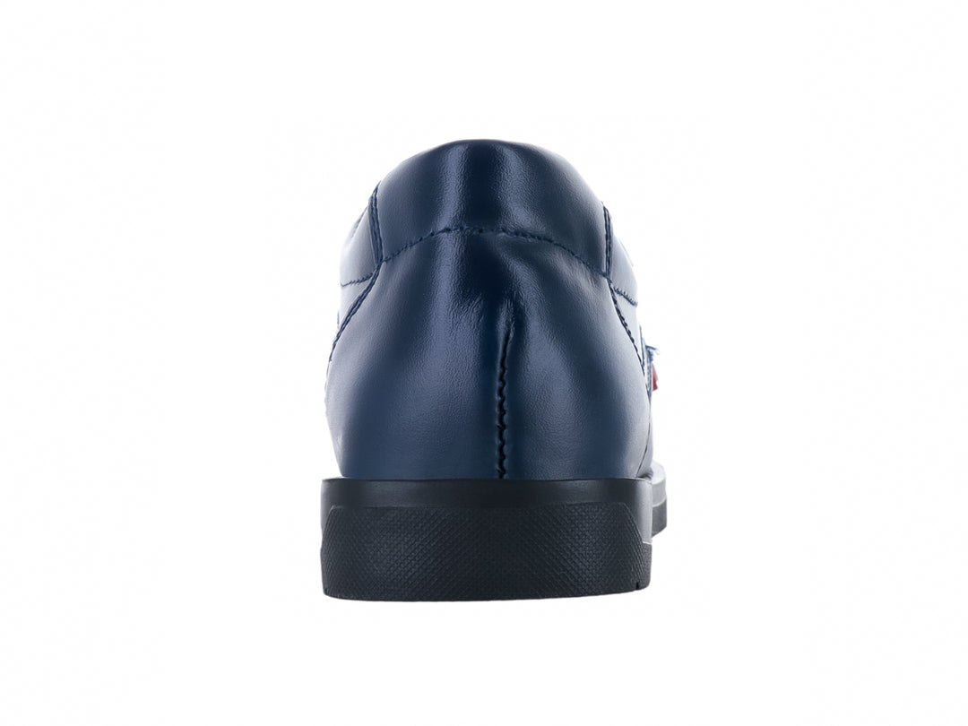 Zapatos RILO Marino de Cuero Napa para Niño