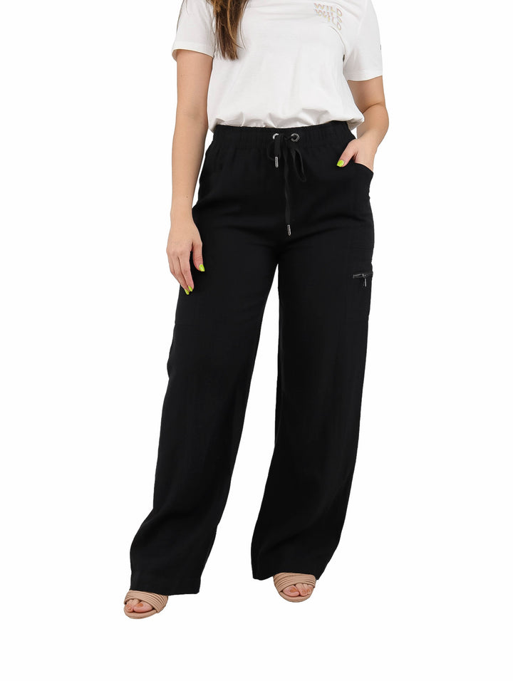 Pantalones Jogger DKNY Negro para Mujer