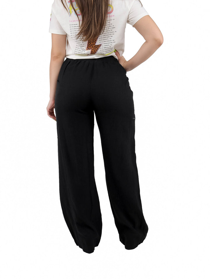 Pantalones Jogger DKNY Negro para Mujer