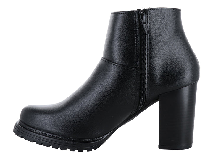 Botines Diana Denisse Negros para Mujer